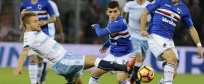 La Samp lascia spazio alla Lazio nel finale 1-2