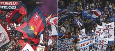 Sampdoria e Genoa come si deve nella ventiduesima giornata del campionato