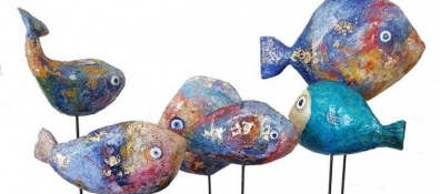 Splendida mostra in Casana 11, a Genova l'Arte non ha soste, Sotto il segno dei pesci