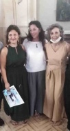 Anita Costa (figlia della Vignati), Sabrina Lanzi e Daniela Vignati