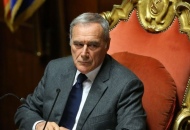 Pietro Grasso a Genova per un omaggio a Falcone e Borsellino, 25° anniversario