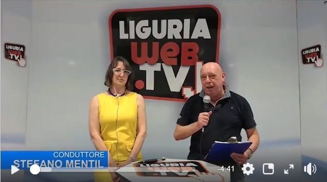 Gabriella Oliva intervistata su Liguriaweb.tv. La scultrice si racconta a Stefano Mentil