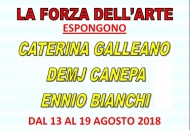 Bianchi, Canepa e Galleano ad Albisola. Vernissage il 13 agosto alle 21