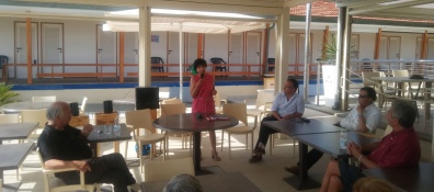 Si è svolta al Florindo Beach di Viareggio bella presentazione del libro della Mascia