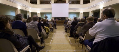 Giulio Manuzio al D'Oria per il Darwin Day conferenza organizzata da Logos