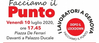 Domani pomeriggio tutti in P. zza De Ferrari per le prospettive dei lavoratori a Genova