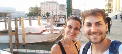 Anche le fotografie di Venezia dove in questi giorni sono Giulia e Oliver