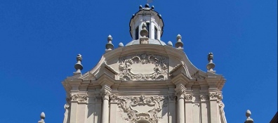Lavori di restauro della chiesa barocca di Santa Caterina in Casale Monferrato