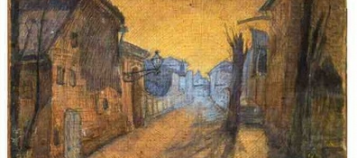 Estemporanea di pittura Carlo Carrà la «strada di casa» in Quargnento (Al)