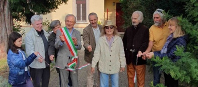 Inaugurazione del Museo di Villa MaGraDa con la presenza del sindaco Cesare Chiesa