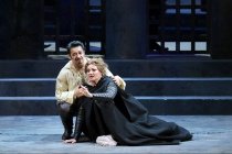 Il Trovatore e Leonora (foto M. Orselli)