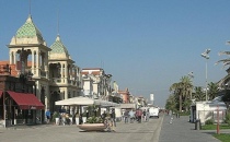 Viale Margherita a Viareggio