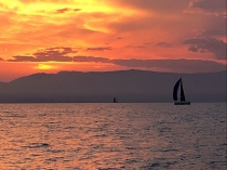 Tramonto ad Antibes