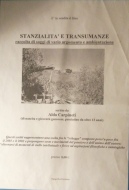 Stanzialità e Transumanze