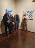 Inaugurazione della mostra "Tre visioni della geometria"