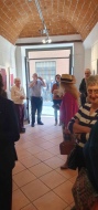Inaugurazione della mostra di Magdalena Kacperska