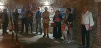 Inaugurazione con il sindaco Emanuele Capra nel Torrione del Castello