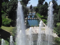 Giochi d'acqua a Villa d'Este