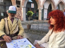 Il conte Niccolò Calvi di Bergolo e Grazia Simeone