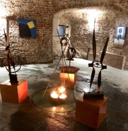 Suggestiva installazione del conte Niccolò Calvi di Bergolo