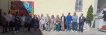 Inaugurazione del Murales dedicato al senatore Paolo Desana