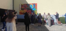 Inaugurazione del Murales dedicato al senatore Paolo Desana