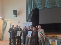 Foto di gruppo con il sindaco Cesare Chiesa