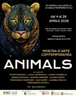 Locandina della mostra "Animals"