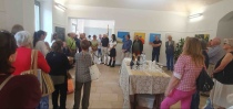 Il pubblico presente all'inaugurazione