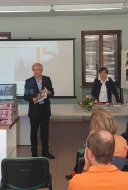Cesare Chiesa presenta il libro di Maria Pia Rossi in Biblioteca