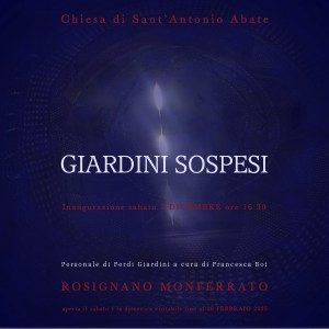 Mostra d'Arte Giardini Sospesi in Rosignano Monferrato