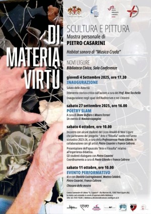 Mostra personale di Pietro Casarini a Novi Ligure